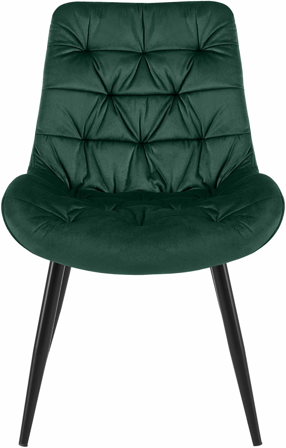 Chaise de salle à manger en velours rossford