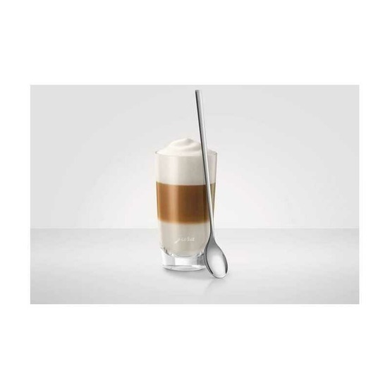 Set de 6 cuilleres a latte jura macchiato - acier inoxydable