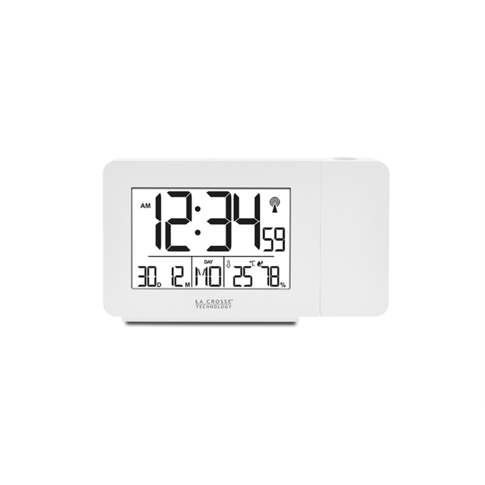 Réveil a projection wt522 blanc