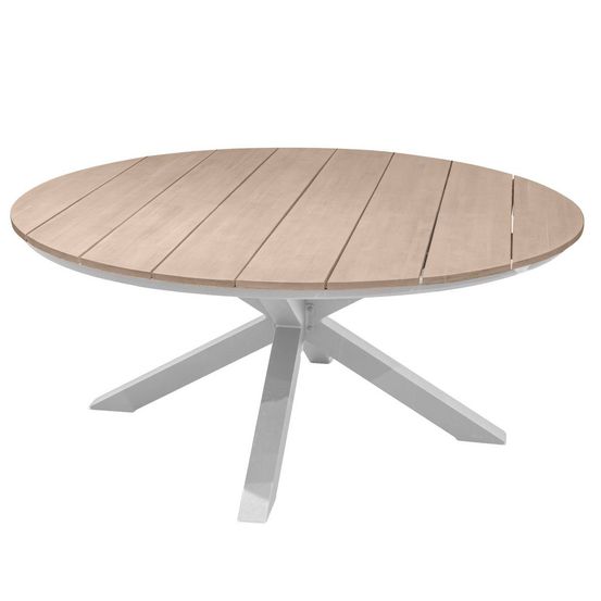 Table de jardin ronde