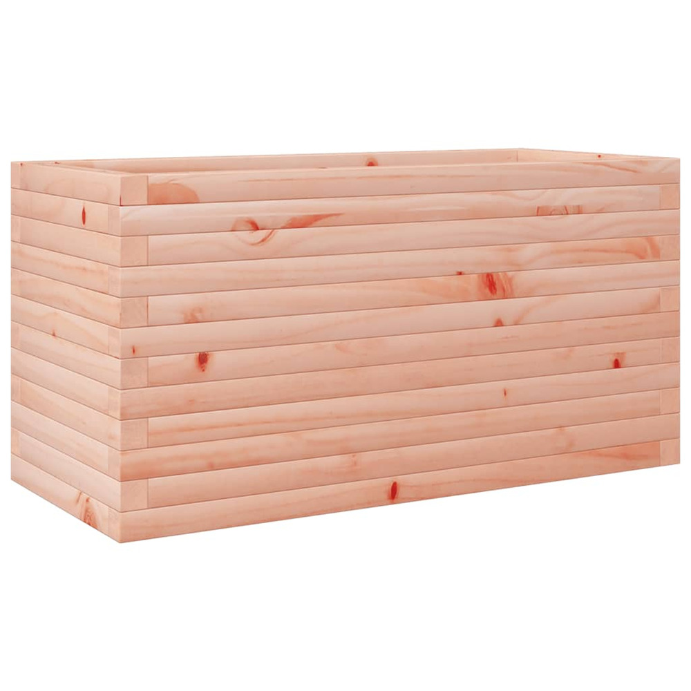 Jardinière d'extérieur 90x40x45,5 cm bois massif douglas