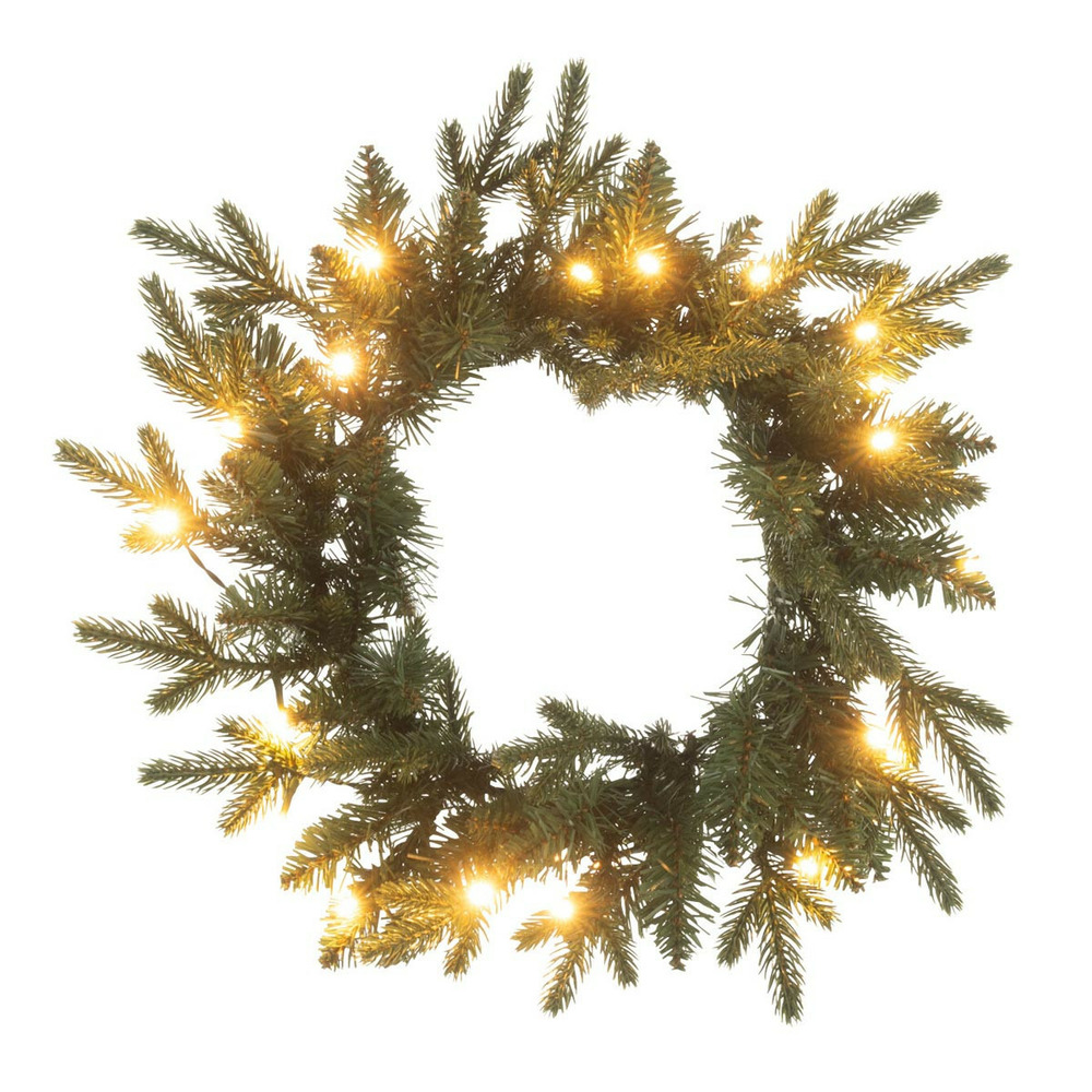 Couronne de noël 20 led 