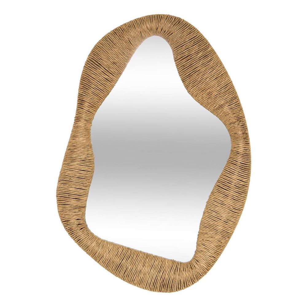 Miroir sanoa ovale 4,5x96,5cm beige