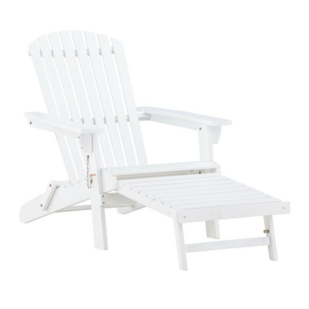 Chaise longue en bois 