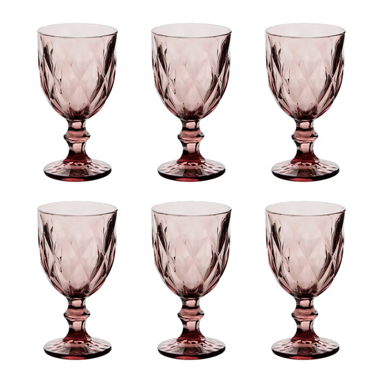 Lot de 6 verres à vin