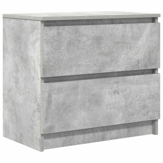 Meuble tv gris béton 60x35x54 cm bois d'ingénierie