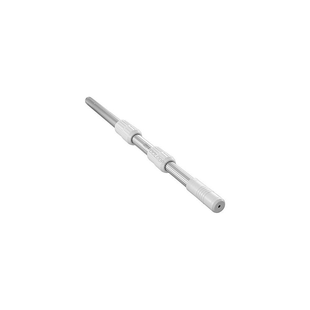 Manche télescopique piscine en alu utile 3.50 m - de 1.42 a 3.50