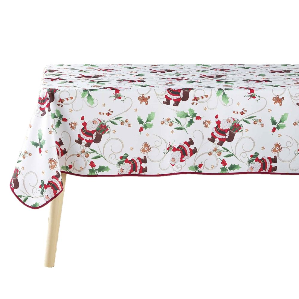 Nappe rectangle père noel enchanté