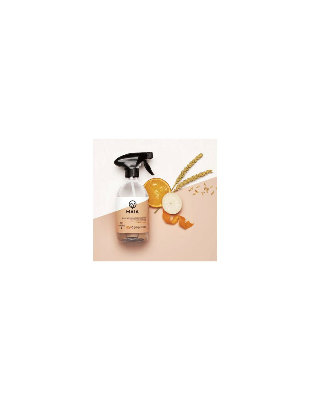 Spray nettoyant parfait orange basilic - maia