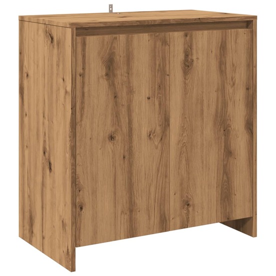 Buffet bahut commode armoire meuble de rangement organisateur cuisine salle de séjour salon artisanal 70 x 41 x 75 cm bois d'