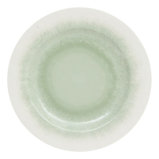 Assiette plate clara d28cm vert