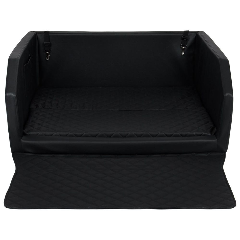 Velinda panier de voiture pour chien 100x90 cm — noir