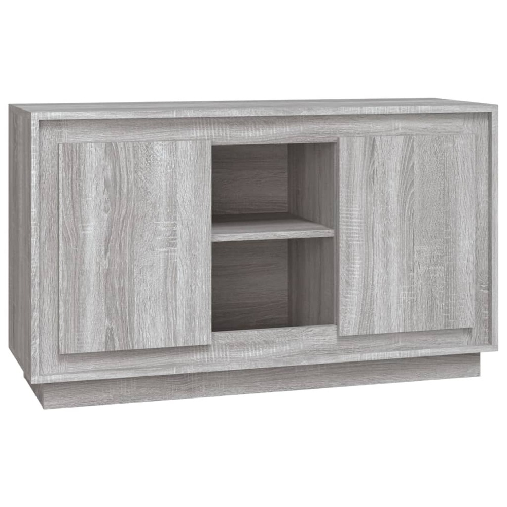 Buffet bahut commode armoire meuble de rangement organisateur cuisine salle de séjour salon sonoma 102 x 35 x 60 cm bois d'in