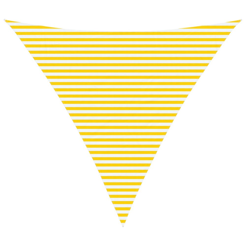 Voile d'ombre triangulaire 6 x 6 x 6 m 100 % polyester oxford