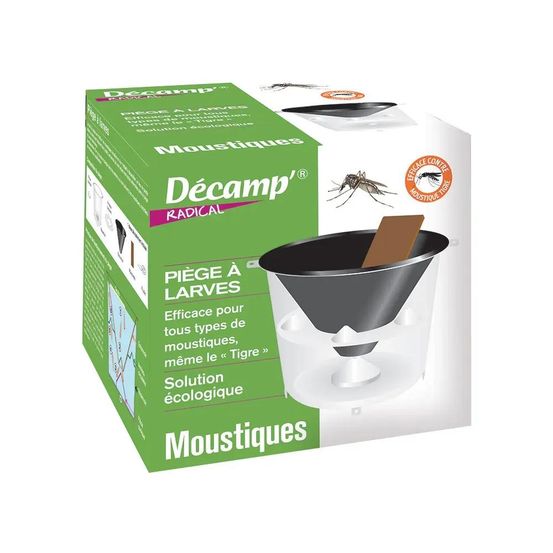 Piège à larves de moustiques réutilisable sans insecticide