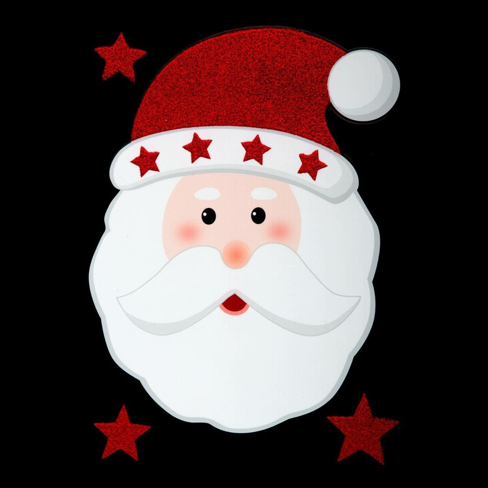 Sticker père noel/bonhomme de neige