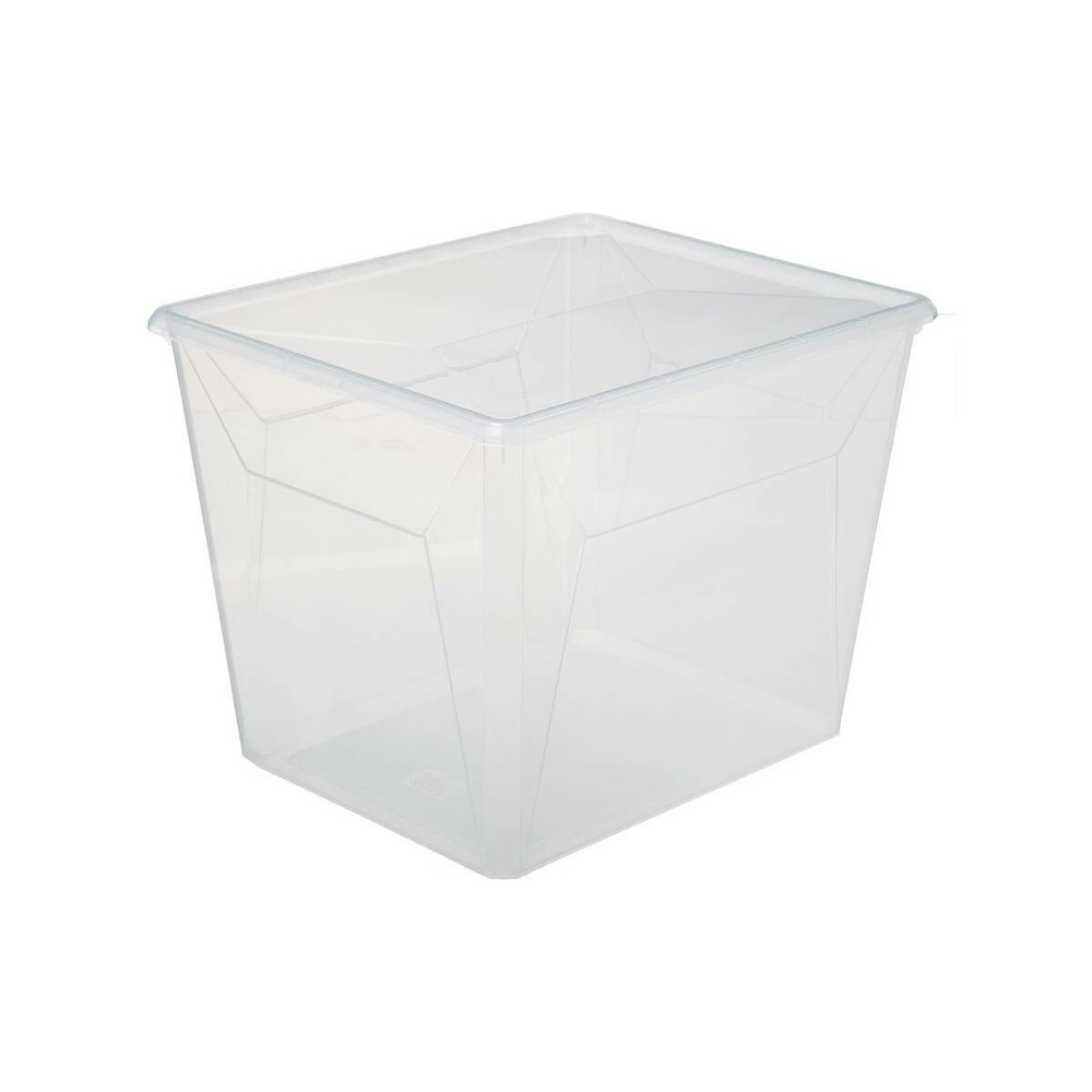 5five - boîte en plastique transparente 30l simply+