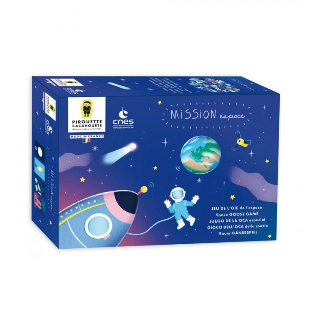 Jeu de l'oie : mission espace