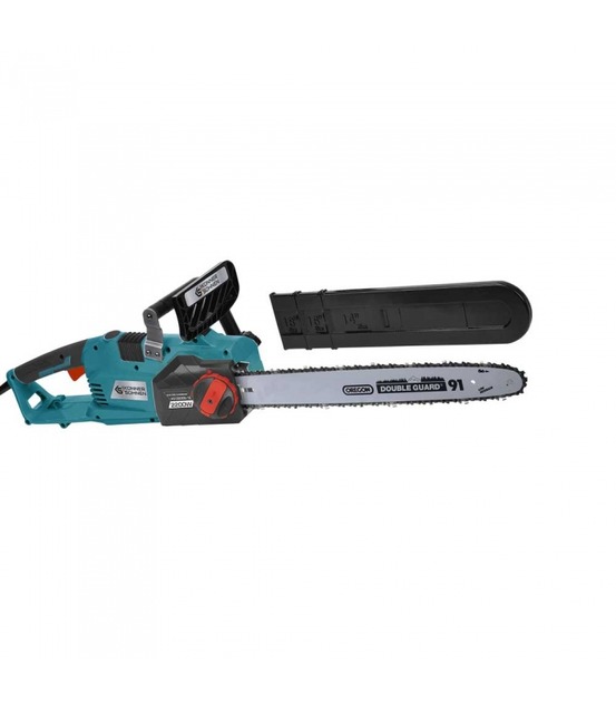 Tronçonneuse électrique 2200w avec guide et chaîne oregon 40cm - könner söhnen ks cs2200-16
