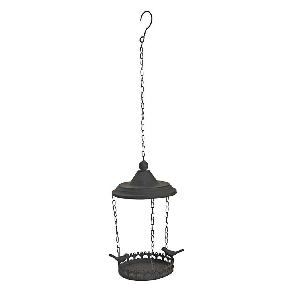 Mangeoire oiseaux suspendue 20x17x64cm