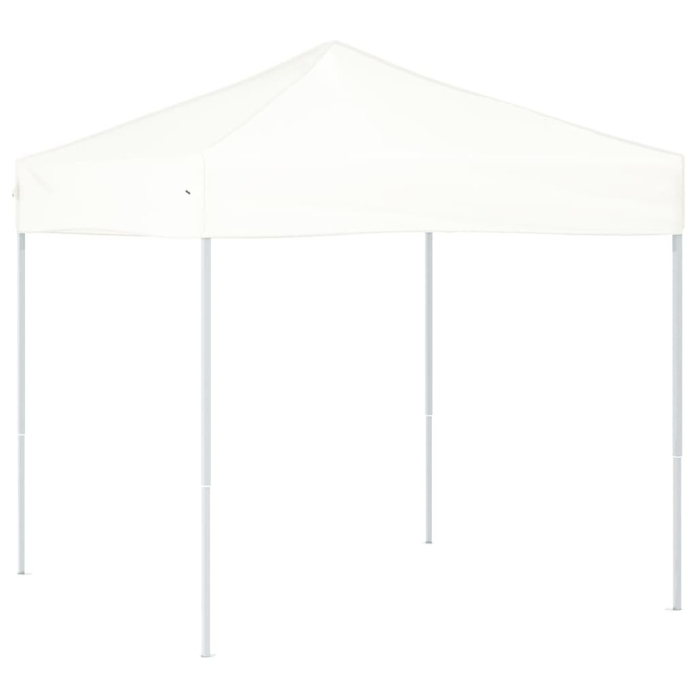 Tente de réception pliable blanc 2x2 m