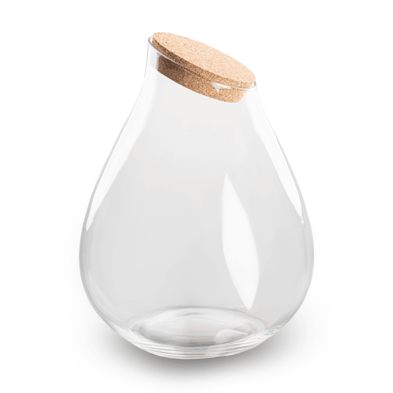 Bouteille pour terrarium drop xxl - h 43 cm