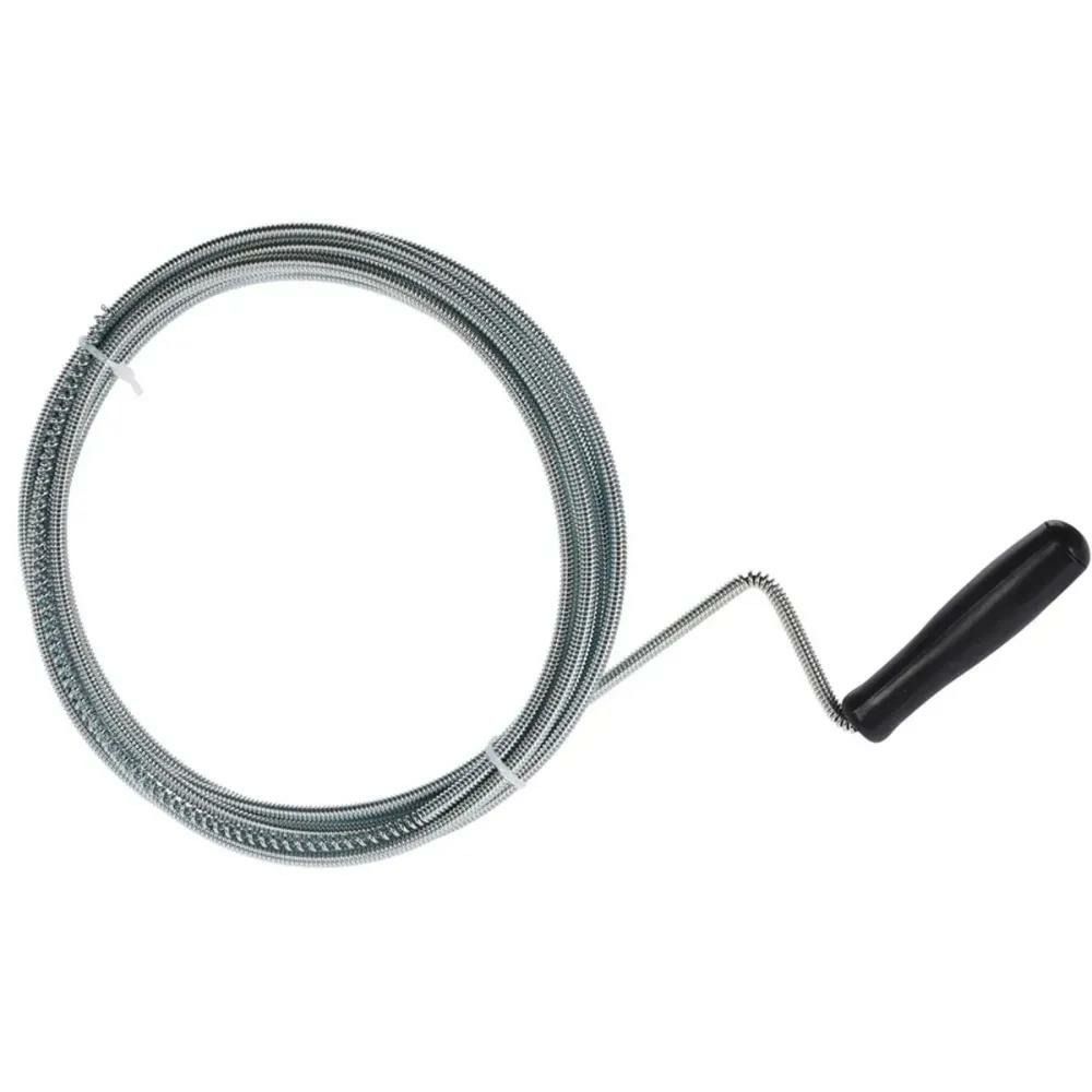 Furet de nettoyage pour canalisation 3m - métal avec poignée