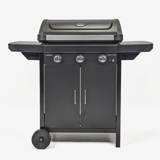 Barbecue à gaz compact 3 l plus avec plancha