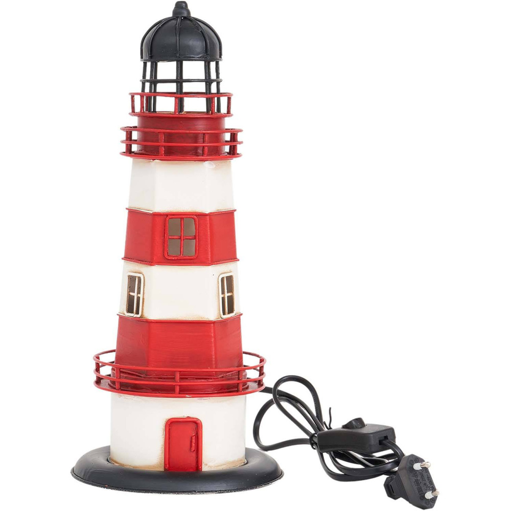 Phare en métal à led 32 cm modèle 3