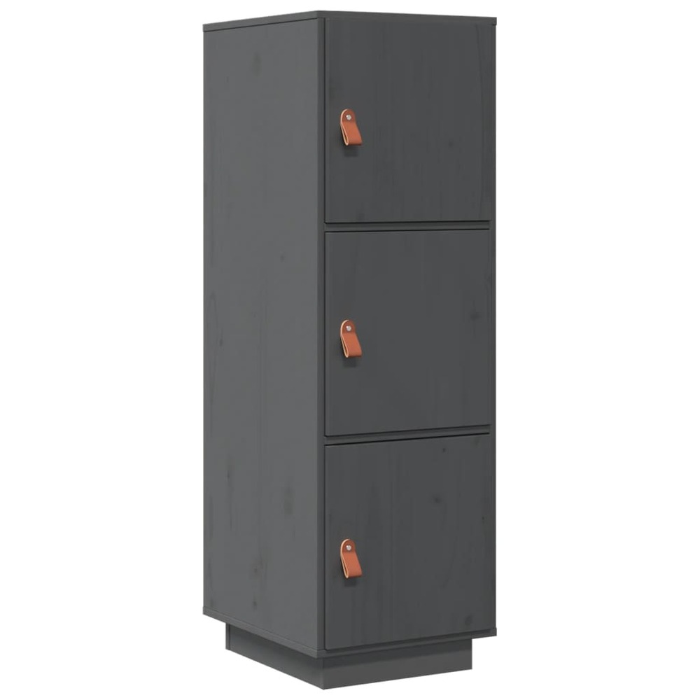 Buffet bahut commode armoire meuble de rangement organisateur cuisine salle de séjour salon haut 34 x 40 x 108,5 cm bois mass