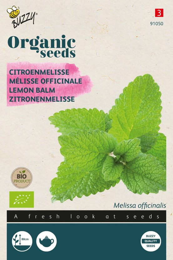 Buzzy organic mélisse officinale (bio) - ca. 0,25 gr (livraison gratuite)