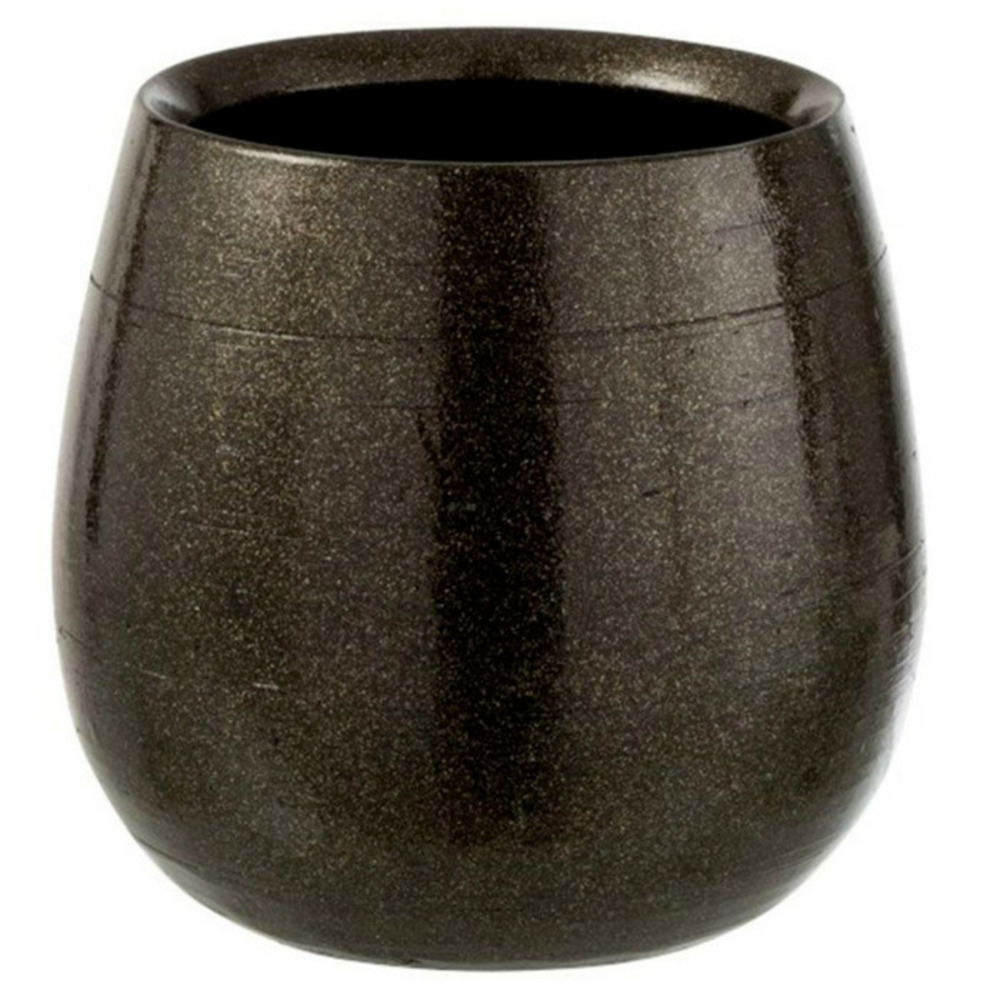 Cache-pot en céramique victor 25cm vert