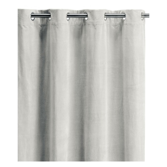 Rideau uni elise perle 140 x 280 cm