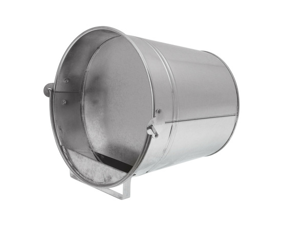 Abreuvoir seau 7 litres pour poules et volailles • distributeur d'eau en acier galvanisé