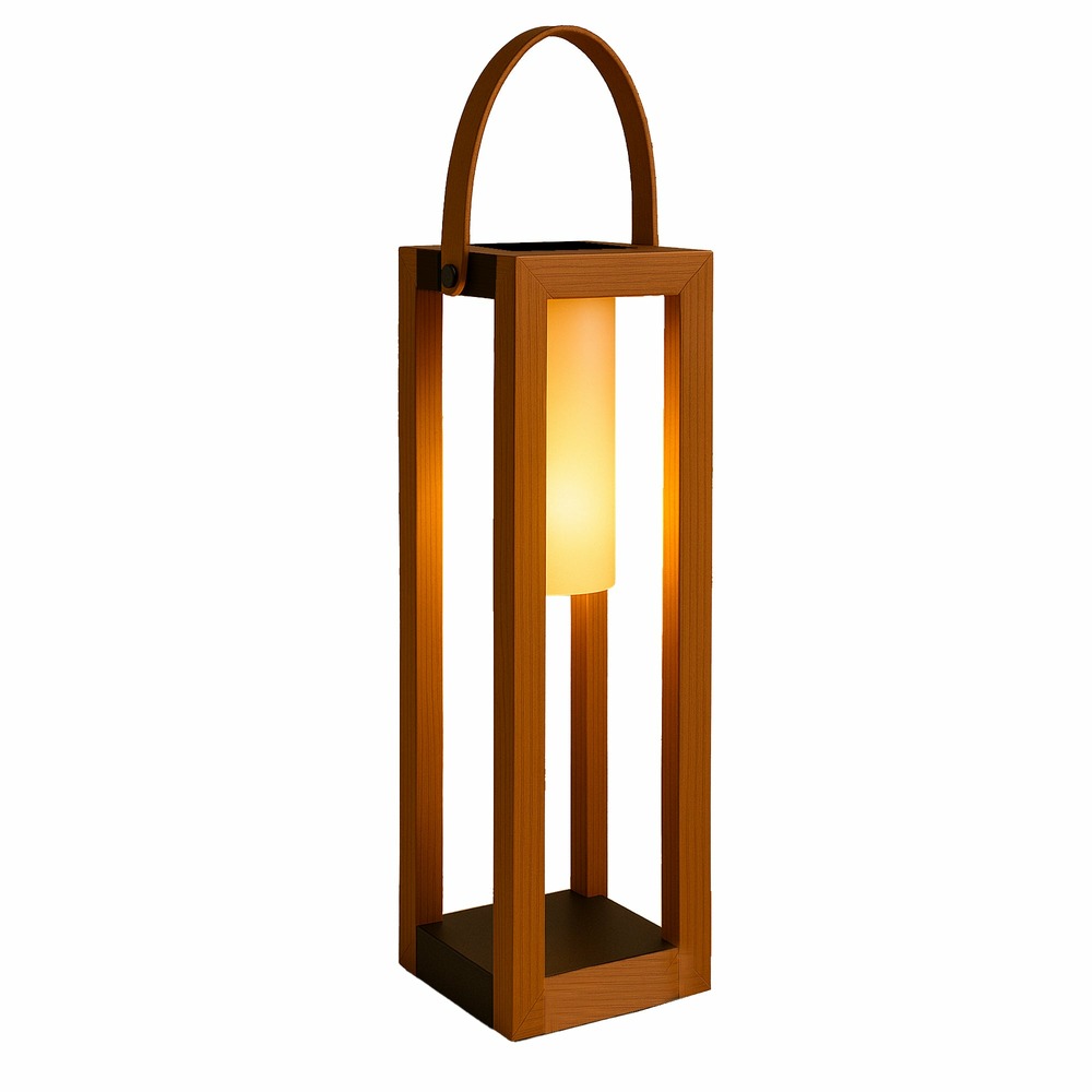 Lanterne solaire et rechargeable seraphina tall h58 cm