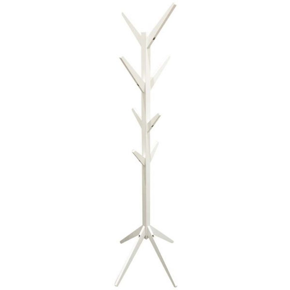 Porte-manteaux arbre 178 cm blanc