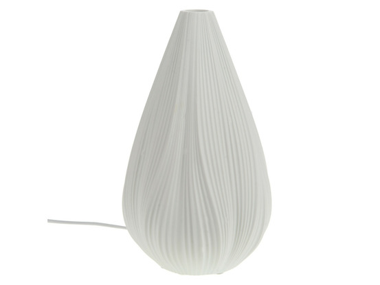 Lampe à poser flore 32 cm en porcelaine- amadeus