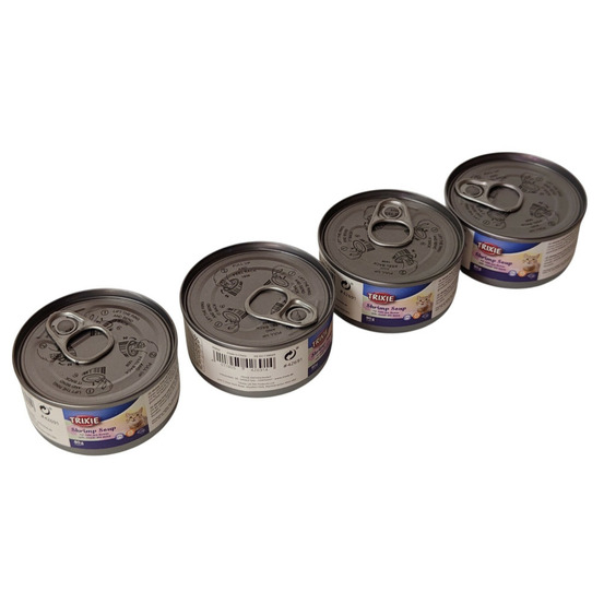 Soupe au poulet et aux crevettes 4 x 80 g pour chat