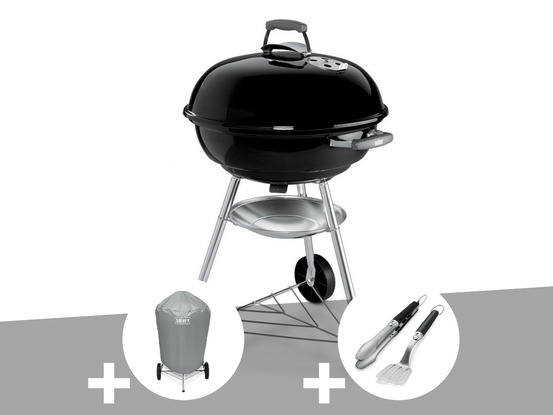 Barbecue à charbon original kettle 47 cm + housse