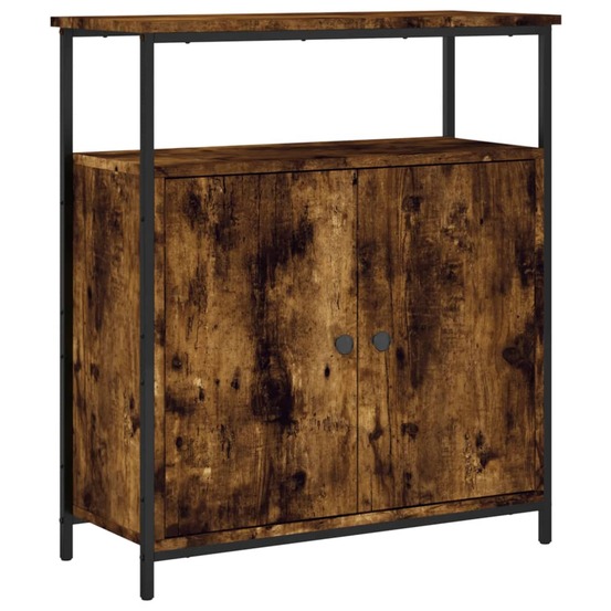 Buffet bahut commode armoire meuble de rangement organisateur cuisine salle de séjour salon 70 x 30 x 80 cm bois d'ingénierie