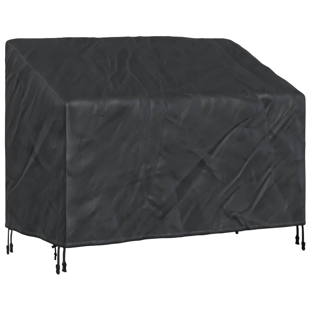 Housse de banc de jardin 134 x 70 x 65 / 94 cm tissu oxford 420d