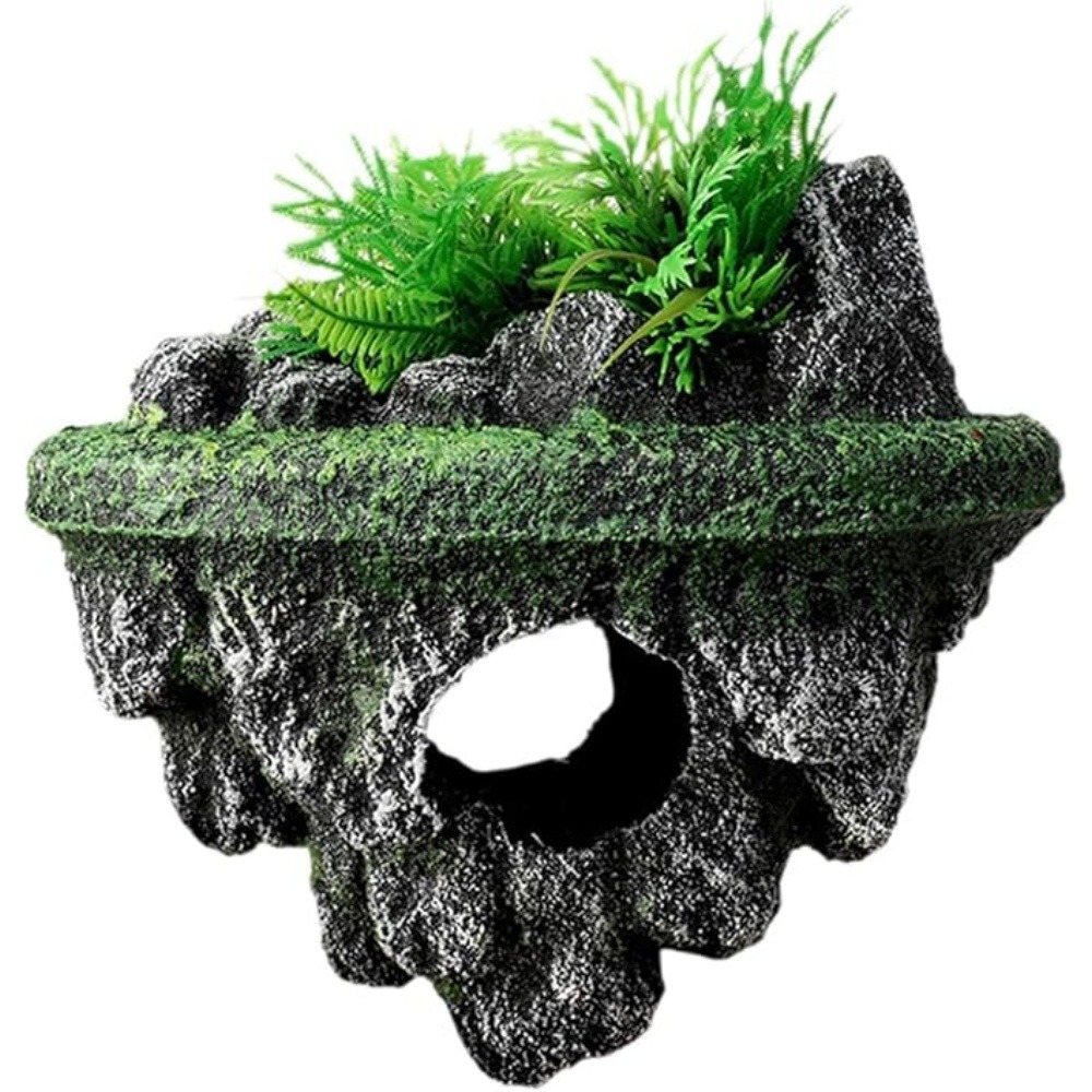 Roche flottante décor aquarium