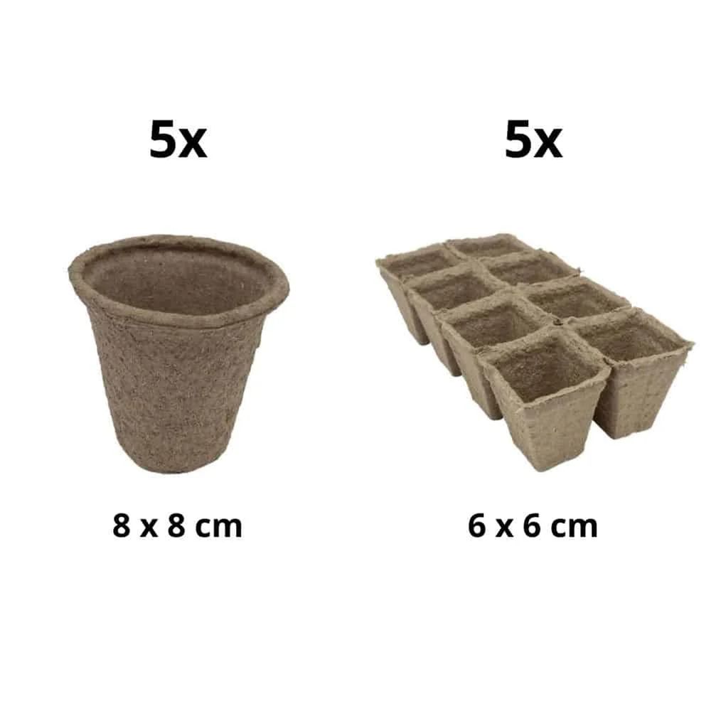 Ensemble de pots de plantation et de plaques de semis 3