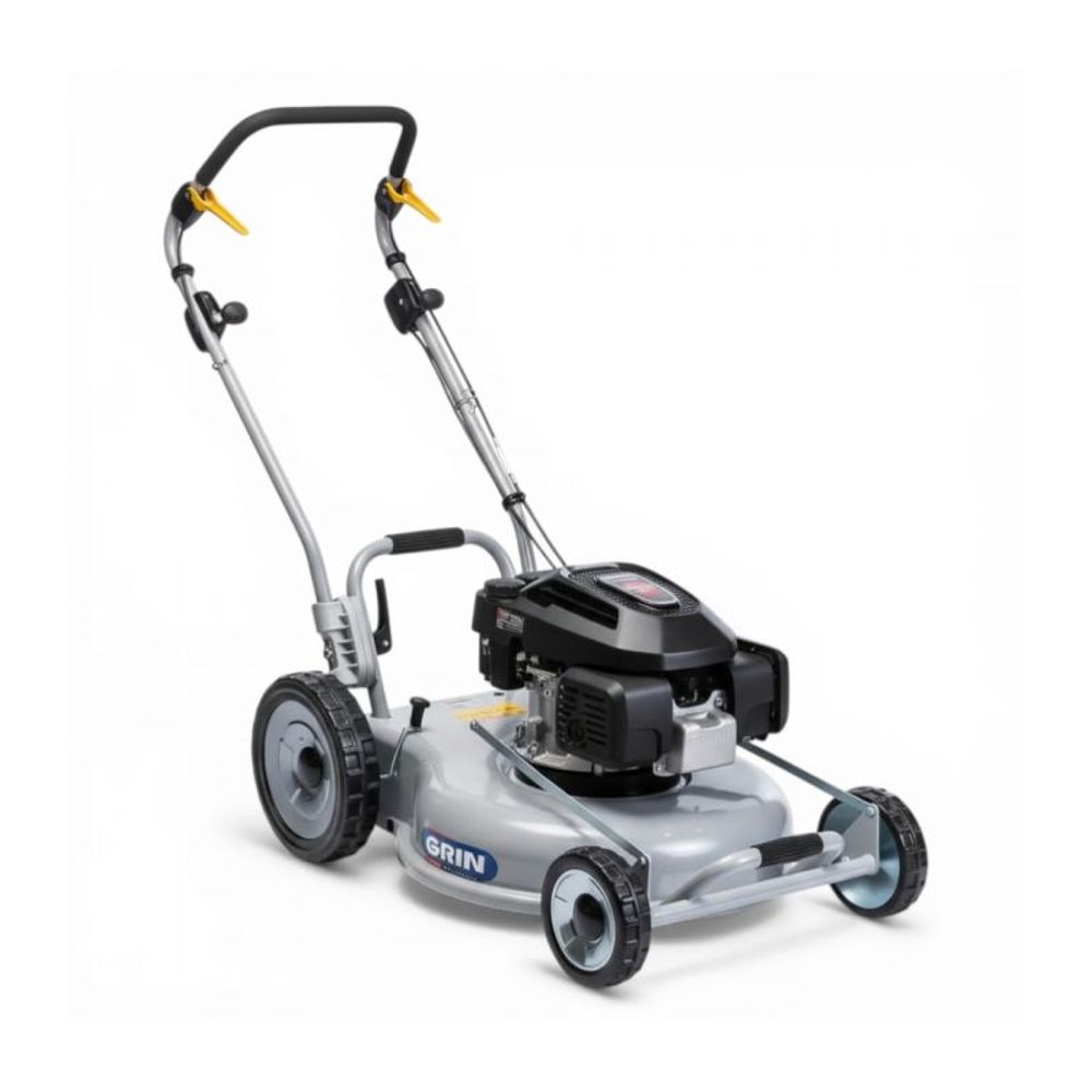 Tondeuse thermique moteur honda 201 cm³, coupe mulching 53 cm, pour 3000 m² - grin pm53a-honda