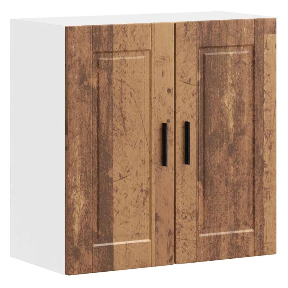 Armoire murale de cuisine porto vieux bois bois d'ingénierie