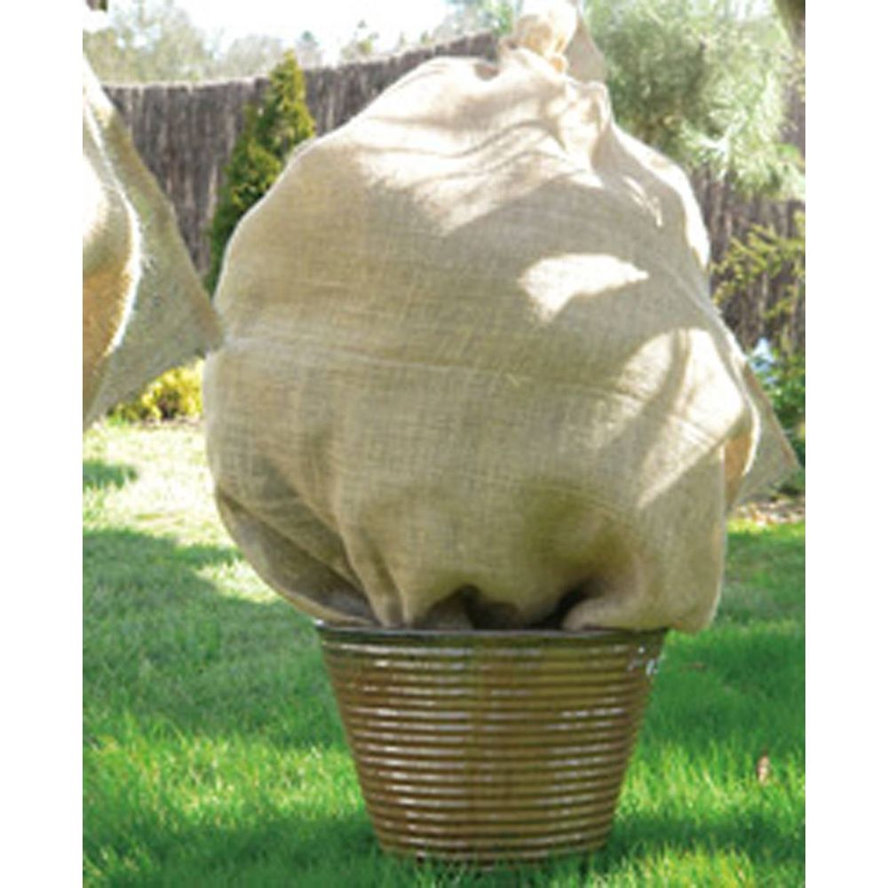 Natural sac toile de jute - 1 x 1.10m