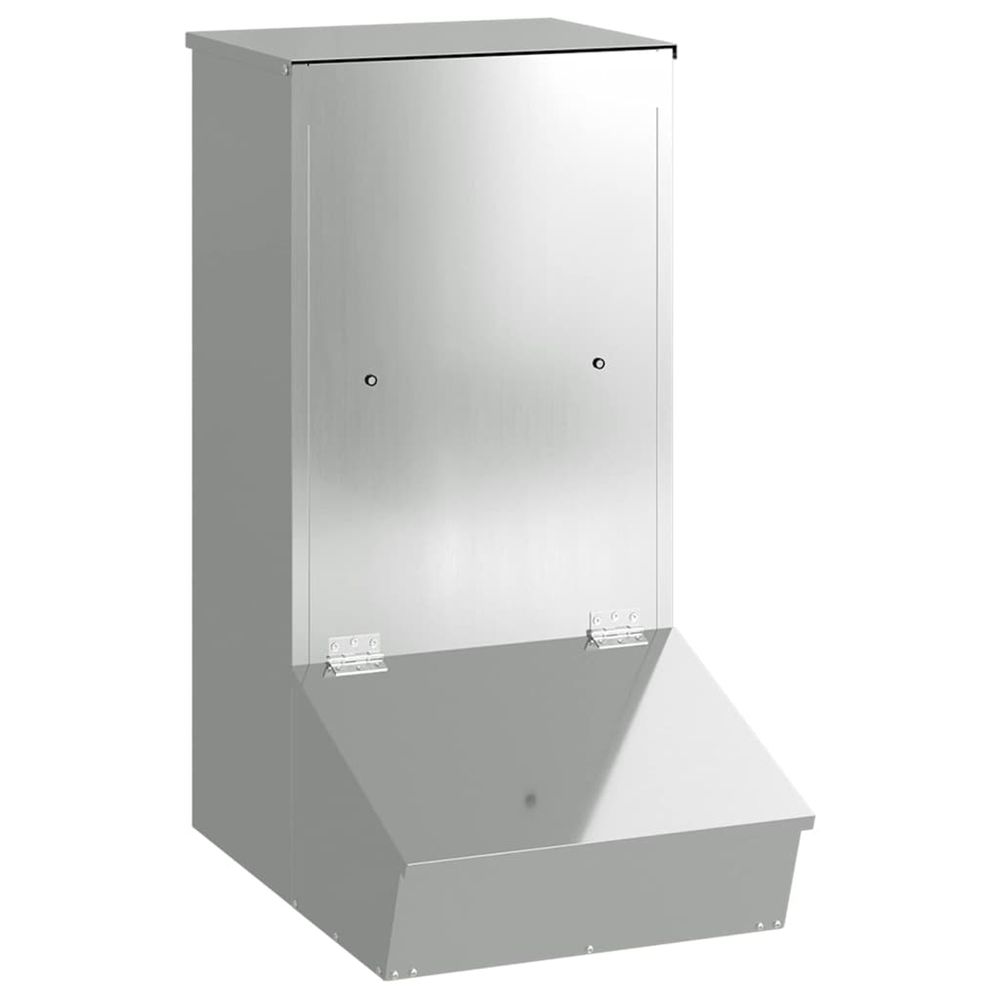 Distributeur de porcs argent 55 x 38 x 76 cm 20 kg