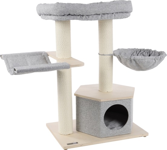 Arbre a chat avec hamacs et niche
