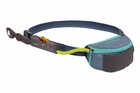 Laisse hitch hiker™ à longueur réglable avec 3,65m de corde et un système d'attelage. Couleur: slate blue (bleu)