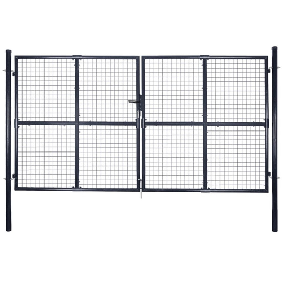 PORTAIL EN MAILLE DE JARDIN AC-(864185)